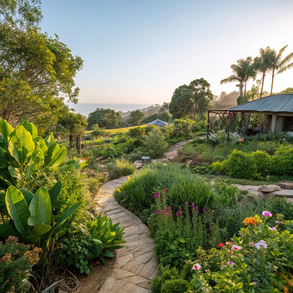 Lush Eco-Garden